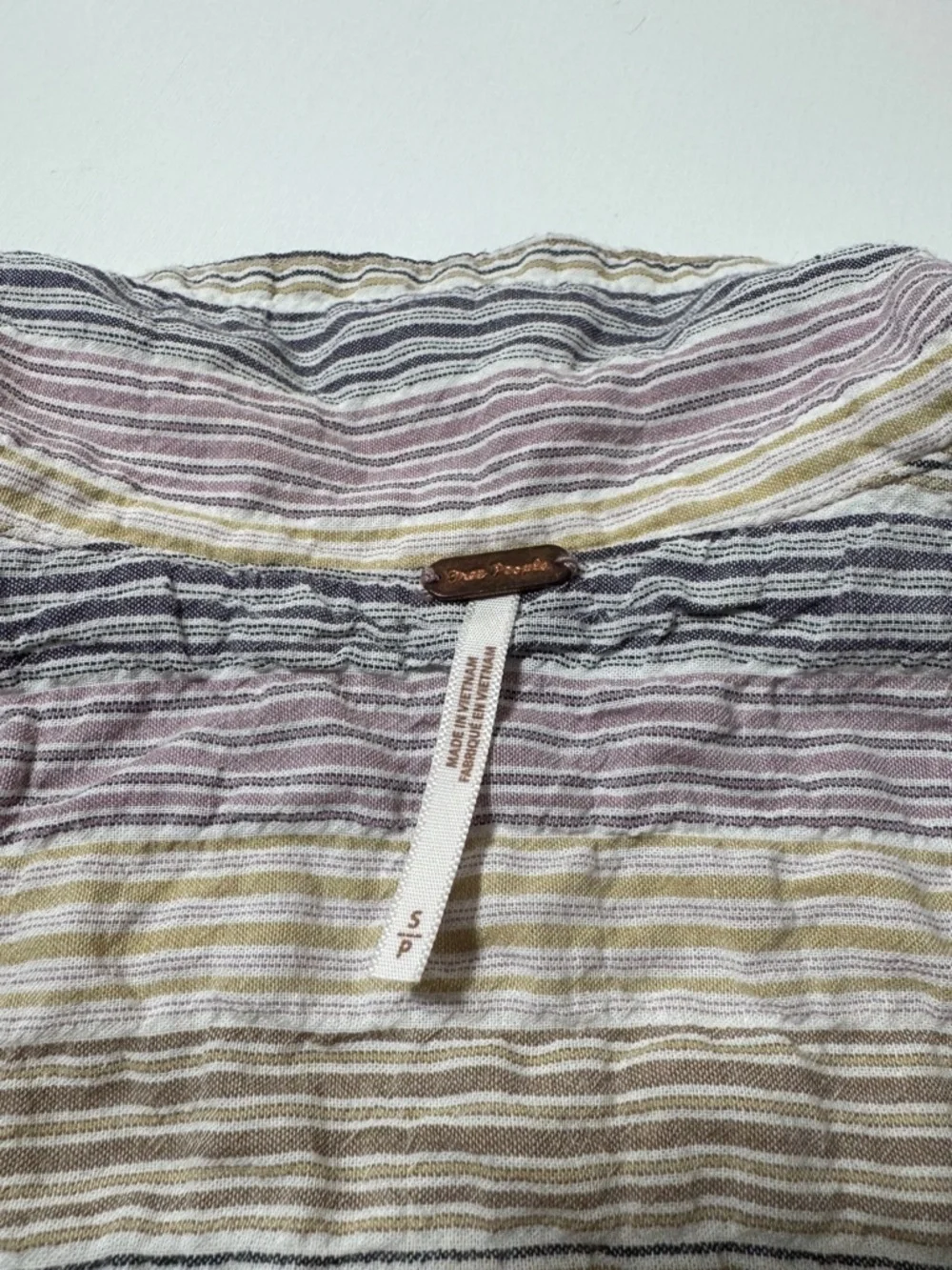 Free People High Tide Button Down Shirt